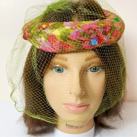 Vintage | Accessories | Vintage Fascinator Hat Mid Century  display picture 3